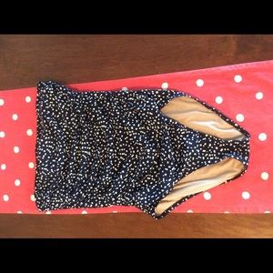 J. Crew strapless bathing suit